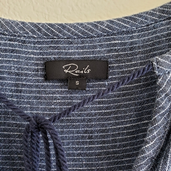 Rails Blue Mini Dress - Picture 4 of 14